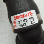 BMW E60 E61 530d M57N2 dzesēšanas šķidruma caurule izlīdzināšanas tvertnei 17127795262