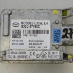 Mazda 6 joslas maiņas atbalsta vadības bloks kreisais modulis Line Change Aid kreisais radars