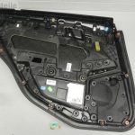Mercedes W212 Durvju paneļi aizmugurējais labās puses durvju panelis ādas melns 2127301070