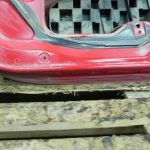 Peugeot 307 3 durvju priekšējās kreisās durvis Krāsa Sarkana KKN Durvju priekšējās kreisās durvis