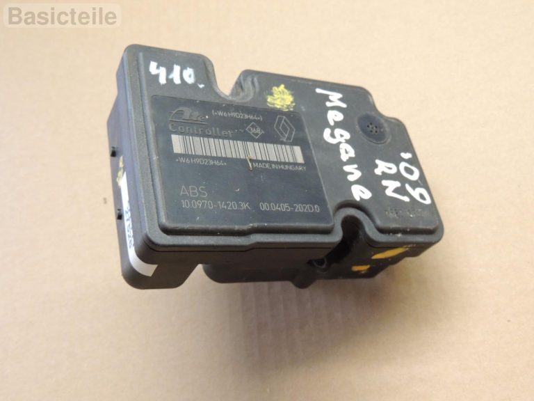 Renault Megane III ABS vadības bloka hidrauliskais bloks 10.0970-1420.3K