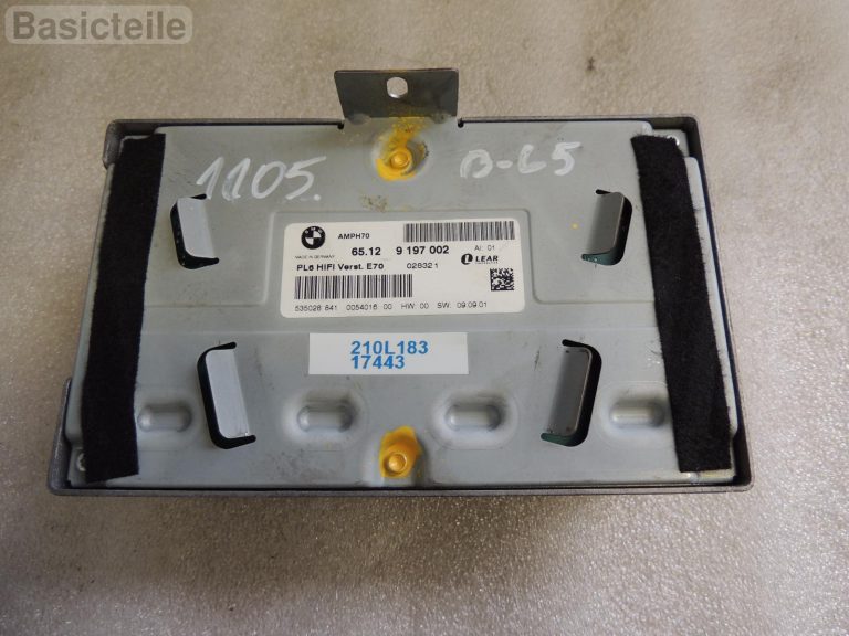 BMW X5 Z4 E70 E89 PL6 HiFi Stereo Audio Audio sistēmas pastiprinātājs 9197002