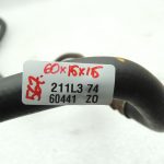 BMW E60 E61 530d M57N2 stūres hidrauliskā caurule (atgriezes caurule) 32416766413 OEM