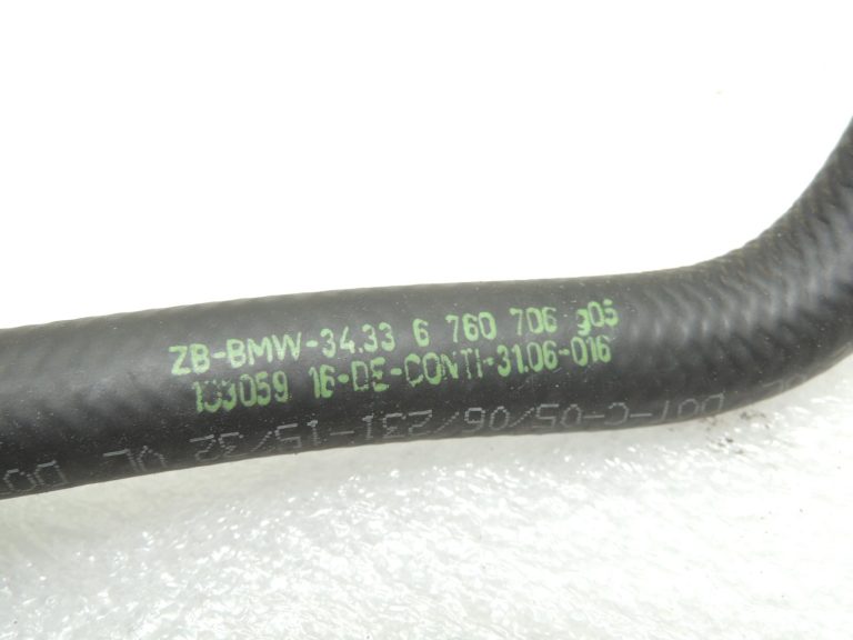 BMW E60 E61 530d vakuuma caurule bremžu pastiprinātājam 34337809847 OEM