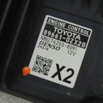 Oriģināls „Toyota Corolla E210” dzinēja vadības bloks „Denso” OE 89661-0ZX20 1,2 Turbo