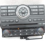 Nissan Navara II D40 klimata kontroles panelis, navigācijas sistēma, radio, instrumentu panelis 283955X00D