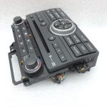 Nissan Navara II D40 klimata kontroles panelis, navigācijas sistēma, radio, instrumentu panelis 283955X00D