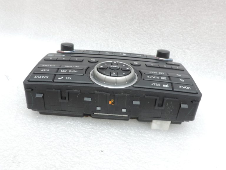 Nissan Navara II D40 klimata kontroles panelis, navigācijas sistēma, radio, instrumentu panelis 283955X00D