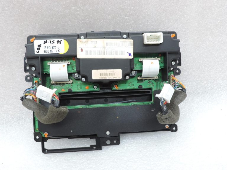 Nissan Navara II D40 klimata kontroles panelis, navigācijas sistēma, radio, instrumentu panelis 283955X00D