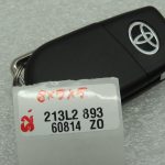 „Toyota Corolla E210“ viedā atslēga ar tālvadības pulti, 433 MHz, B2A2F2R, 8990H-02010, OE