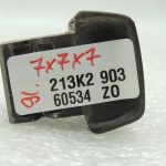 Oriģināla „Nissan Navara D40“ durvju roktura uzgaļis (ārējais) GN0, melns, 80646EB110