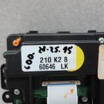 Nissan Navara II D40 klimata kontroles panelis, navigācijas sistēma, radio, instrumentu panelis 283955X00D