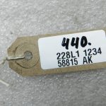 Nissan Qashqai oriģinālā akumulatora kabeļa skava 240804EF0C