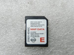 Nissan Genuine SD Card Navigation 259204EA0C