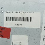 Nissan Navara II D40 Gracenote radio navigācijas vadības bloks ar cietā diska atmiņu 259155X61A