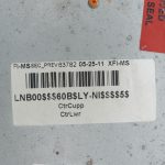Nissan Navara II D40 Gracenote radio navigācijas vadības bloks ar cietā diska atmiņu 259155X61A