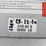 Nissan Navara II D40 Gracenote radio navigācijas vadības bloks ar cietā diska atmiņu 259155X61A
