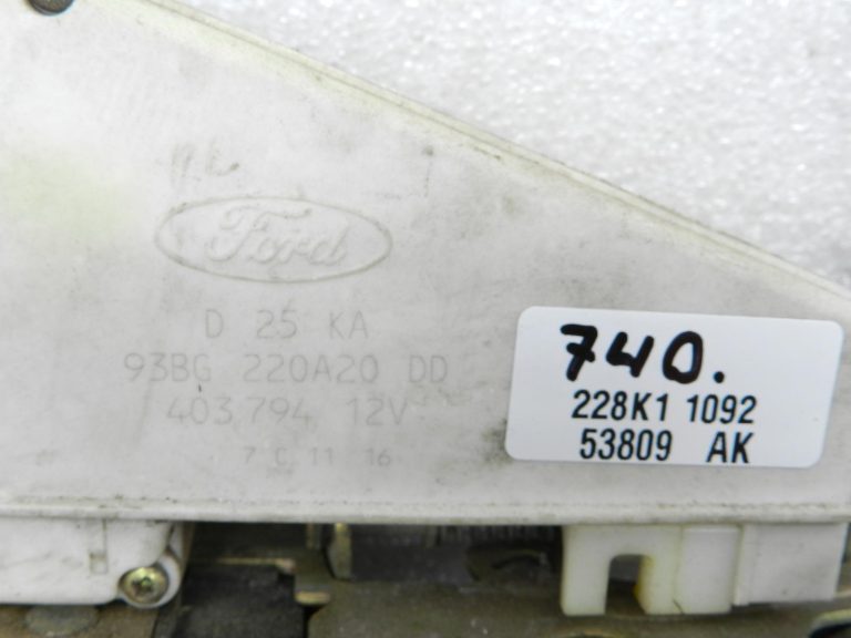 Ford Galaxy oriģinālā aizmugurējā kreisā durvju slēdzene 93BG-220A20-DD