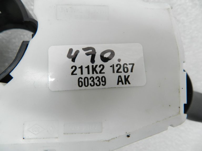 Nissan Qashqai J11 oriģinālais stūres kolonnas slēdzis, pagrieziena signālu slēdzis, kombinētais slēdzis 255604EA2B