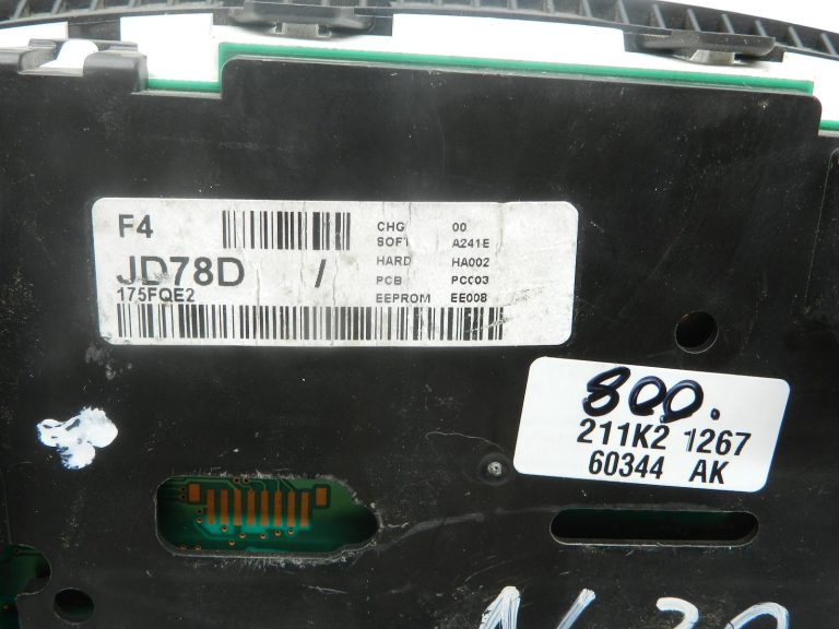 2008. gada Nissan Qashqai oriģinālais spidometrs – BOJĀTS!!! 24810JD78D