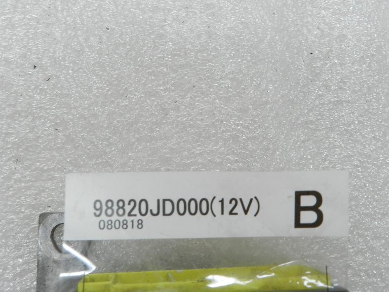 Nissan Qashqai oriģinālais gaisa spilvenu vadības bloks 98820jd000