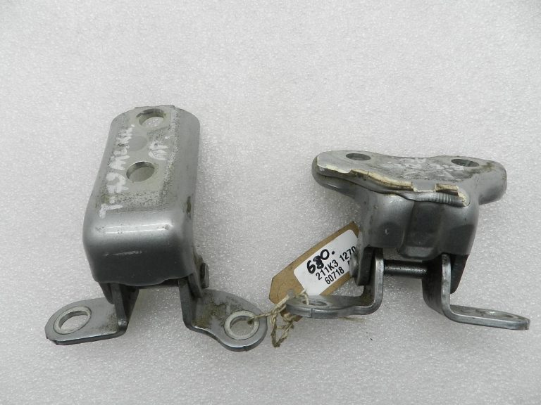 Toyota oriģinālās durvju eņģes, aizmugurējās kreisās puses durvju komplekts, 1G6, pelēks metalizēts