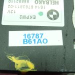 BMW E60 E60 E61 E90 E91 Vadības bloks degvielas sūknis 7229173 6763811 Helbako
