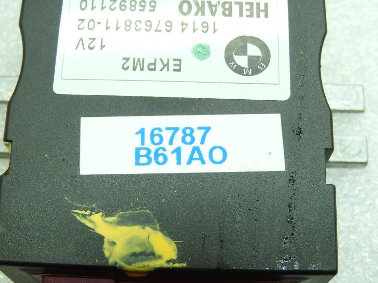 BMW E60 E60 E61 E90 E91 Vadības bloks degvielas sūknis 7229173 6763811 Helbako