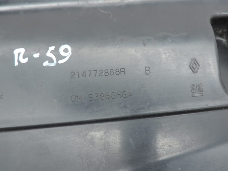 Opel Vivaro B Renault Trafic III starpdzesētāja gaisa kanāls gaisa plūsmas novadīšana 93866584