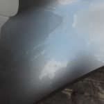 Smart ForTwo W450 kreisais spārns, sudraba krāsā, pārklāts ar sudraba krāsas pārklājumu