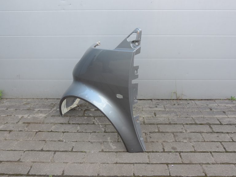 Smart ForTwo W450 kreisais spārns, sudraba krāsā, pārklāts ar sudraba krāsas pārklājumu