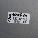 Smart ForTwo W450 kreisais spārns, sudraba krāsā, pārklāts ar sudraba krāsas pārklājumu