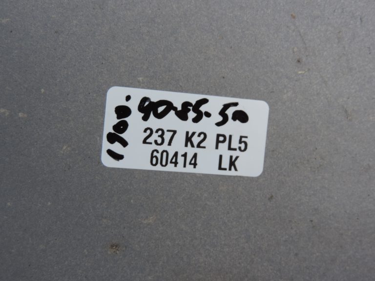 Smart ForTwo W450 kreisais spārns, sudraba krāsā, pārklāts ar sudraba krāsas pārklājumu