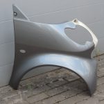 Smart ForTwo W450 labais priekšējais spārns, sudraba krāsā, pārklāts ar sudraba krāsas laku