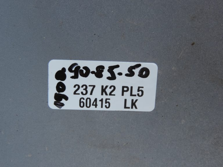 Smart ForTwo W450 labais priekšējais spārns, sudraba krāsā, pārklāts ar sudraba krāsas laku
