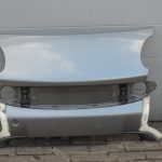 „Smart ForTwo W450“ priekšējā bampera vidusdaļa, detaļas sudrabkrāsā, pārklātas ar sudrabkrāsas laku