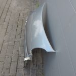 „Smart ForTwo W450“ priekšējā bampera vidusdaļa, detaļas sudrabkrāsā, pārklātas ar sudrabkrāsas laku