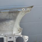 „Smart ForTwo W450“ priekšējā bampera vidusdaļa, detaļas sudrabkrāsā, pārklātas ar sudrabkrāsas laku