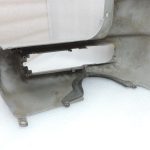 Mitsubishi Pajero V74W V75W V78W Aizmugurējā bampera kreisais stūris MR548025