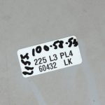 Mitsubishi Pajero V74W V75W V78W Aizmugurējā bampera kreisais stūris MR548025