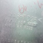 Mitsubishi L200 K64T K74T motora pārsega gaisa ieplūdes atvere MR144837 Hood air scope