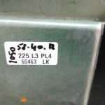 Mitsubishi L200 K64T K74T motora pārsega gaisa ieplūdes atvere MR144837 Hood air scope