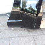 Nissan Navara II D40 priekšējais labais spārns, krāsa GN0, melns, F31004X0MA