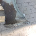 Nissan Navara II D40 priekšējais labais spārns, krāsa GN0, melns, F31004X0MA