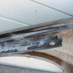 Nissan Navara II D40 priekšējais labais spārns, krāsa GN0, melns, F31004X0MA