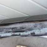 Nissan Navara II D40 priekšējais labais spārns, krāsa GN0, melns, F31004X0MA