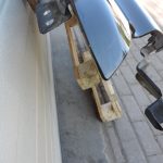 Nissan Navara II D40 priekšējais kreisais spārns, Ferbe GN0, melns, F31014X0MA