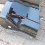 Nissan Navara II D40 priekšējais kreisais spārns, Ferbe GN0, melns, F31014X0MA