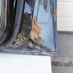 Nissan Navara II D40 priekšējā labā durvju apdare GN0, melna H01005X0MB