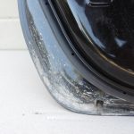 Nissan Navara II D40 aizmugurējā kreisā durvju rokturis GN0, melns 82101EB30J